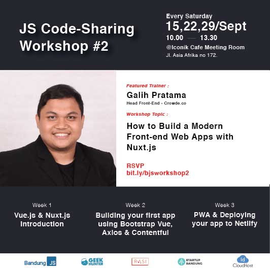 JS Code-Sharing Workshop #2 - Event IDCloudHost