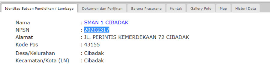 Cara Cek Nomor Pokok Sekolah Nasional (NPSN) Secara Online untuk Beasiswa IDCloudHost