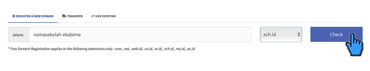 Panduan Cara Order Domain dan Hosting Program Ekabima