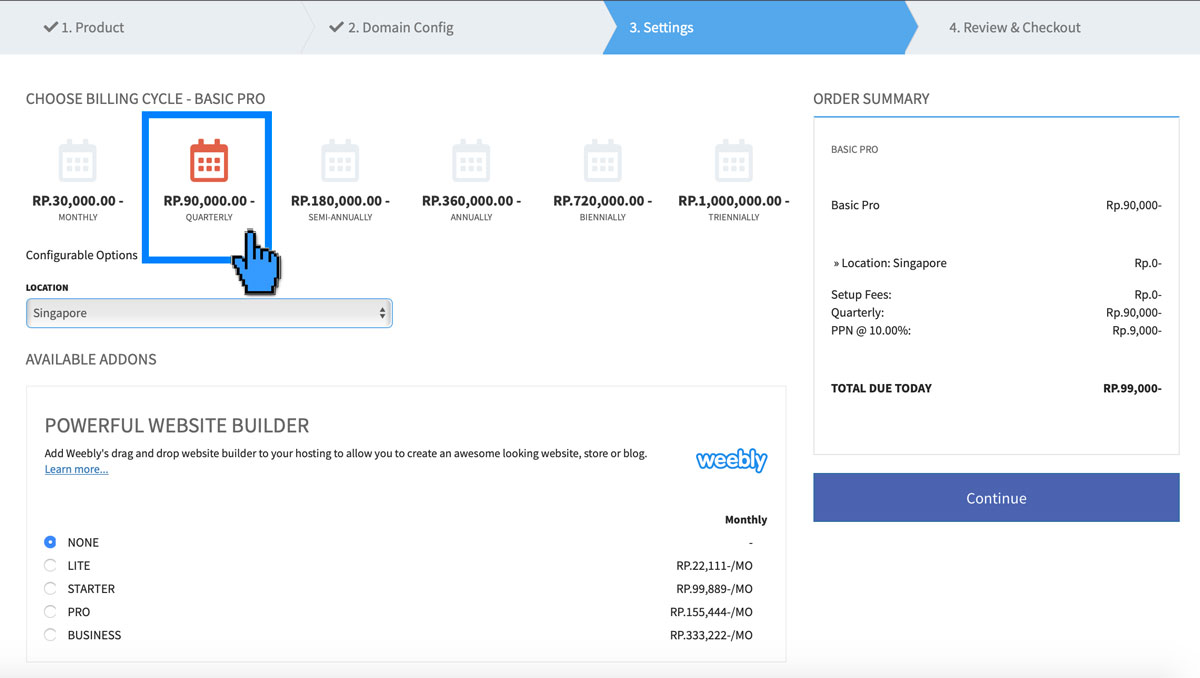 Cara Klaim atau Order Hosting Program Lailatul Imers 2019 di IDcloudHost
