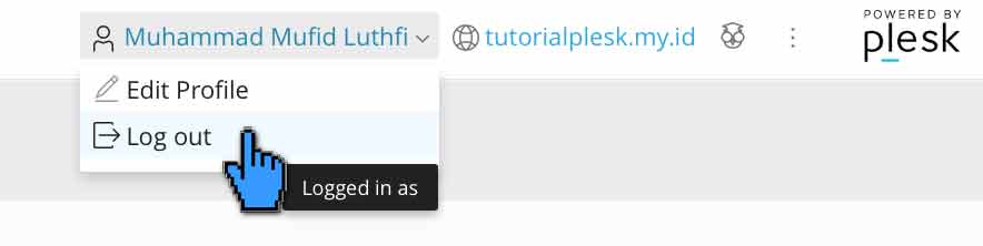 Cara Manage Akun Control Panel Plesk Hosting - IDCloudHost