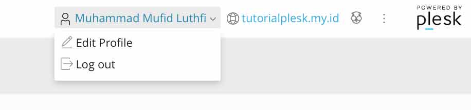 Cara Manage Akun Control Panel Plesk Hosting - IDCloudHost