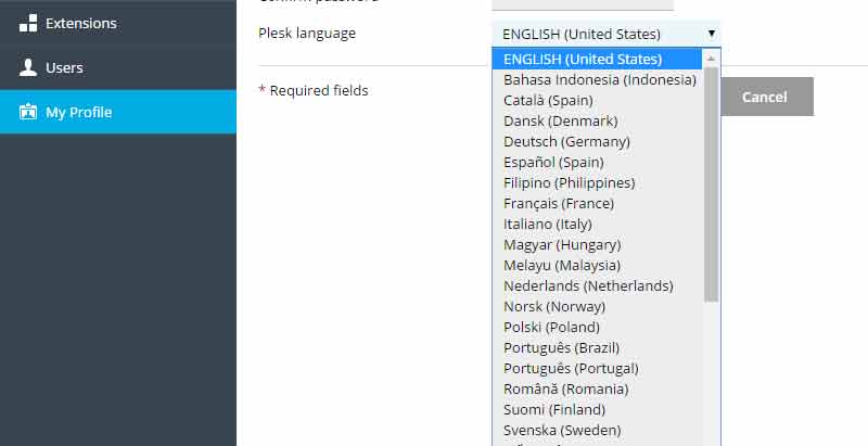 Cara Manage Akun Control Panel Plesk Hosting - IDCloudHost