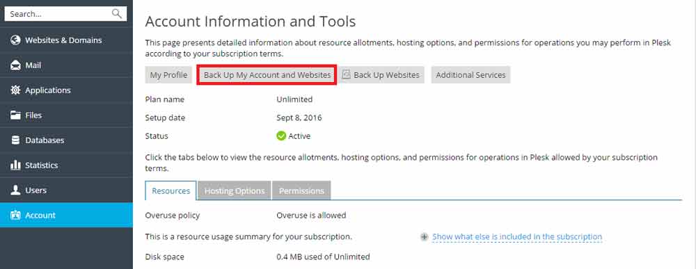 Cara Melakukan Backup dan Restore Website di Plesk Hosting | IDCloudHost