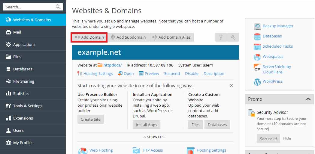 Cara Melakukan Setting HTTP 301 Redirection pada Plesk Hosting
