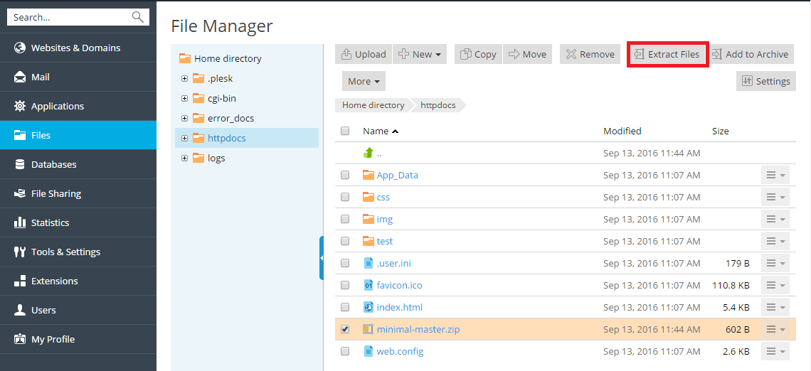 Cara Mengupload File ke Plesk Hosting melalui File Manager