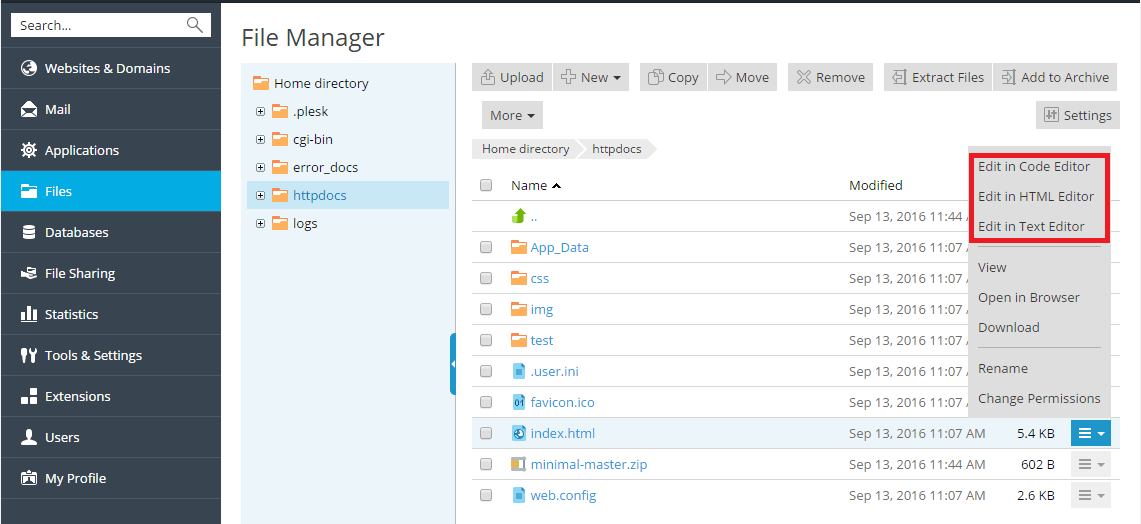 Cara Mengupload File ke Plesk Hosting melalui File Manager