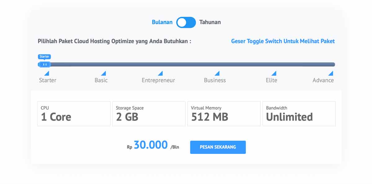 Cara Order Layanan Plesk Hosting IDCloudHost
