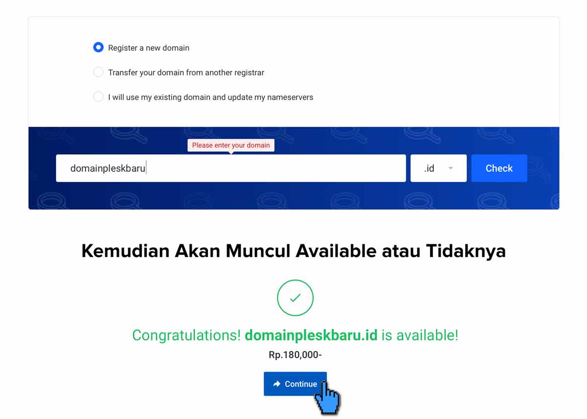Cara Order Layanan Plesk Hosting IDCloudHost