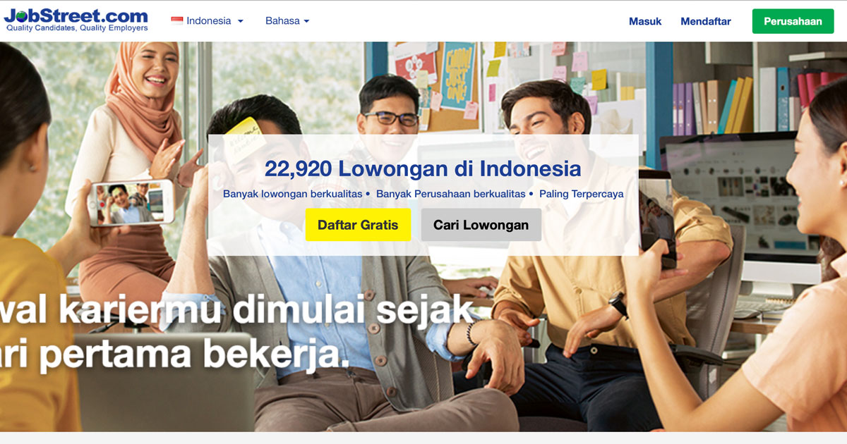 Kumpulan Website Lowongan Pekerjaan Terpercaya & Terbaik Indonesia | IDCloudhost