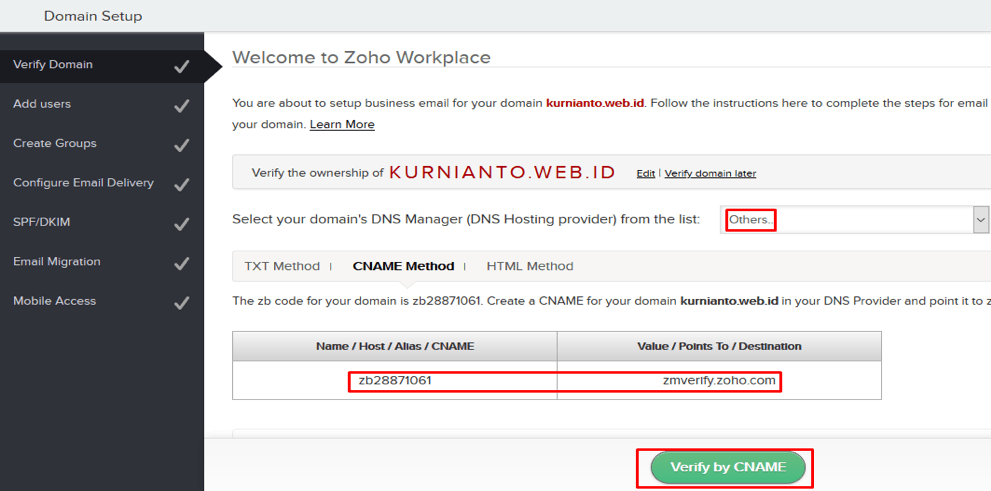 Membuat Email Domain Sendiri dengan Zoho Mail | IDCloudHost