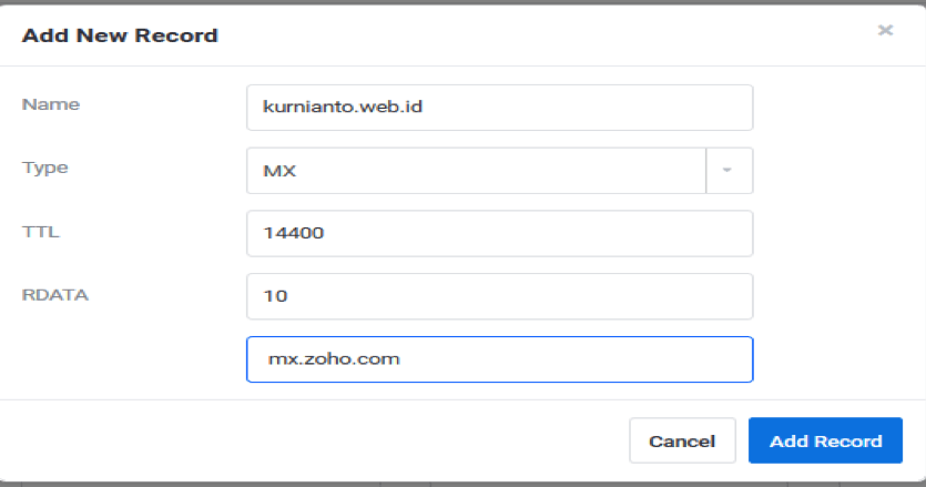 Membuat Email Domain Sendiri dengan Zoho Mail | IDCloudHost