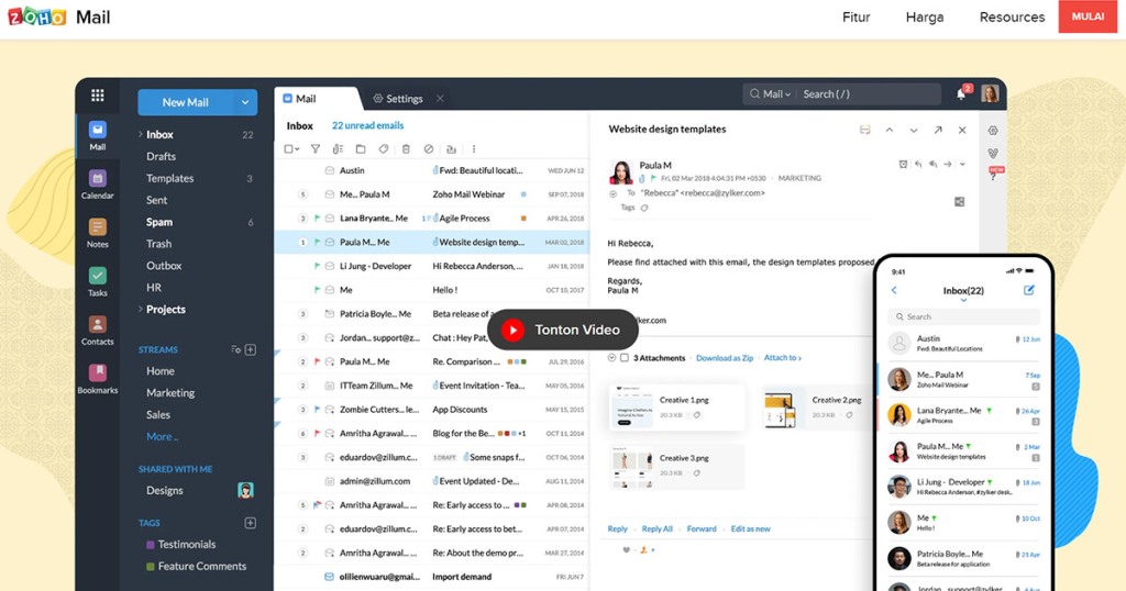 Mengenal Apa Itu Zoho Mail : Keunggulan, Fungsi dan Cara Menggunakannya | IDCLoudHost