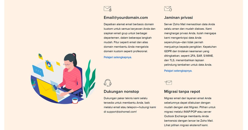 Mengenal Apa Itu Zoho Mail : Keunggulan, Fungsi dan Cara Menggunakannya | IDCLoudHost