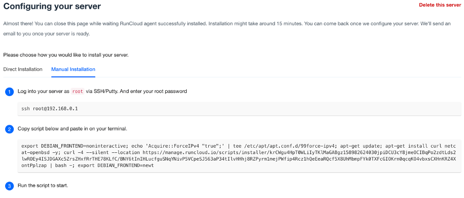 Tutorial Cara Install RunCloud di Server VPS | IDCloudHost