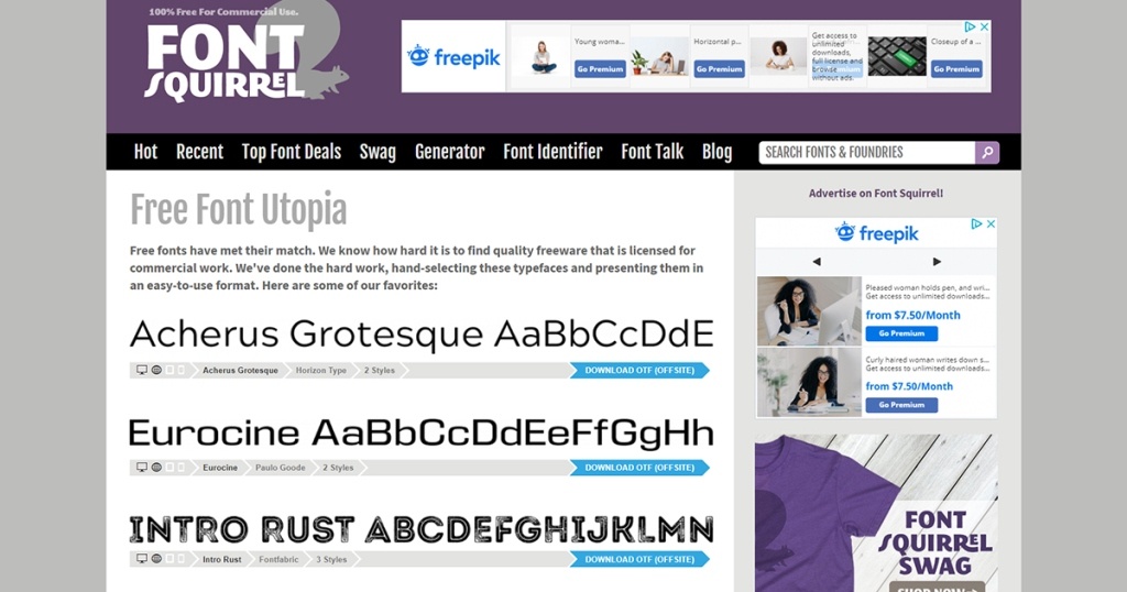 Rekomendasi Website Download Font GRATIS yang Terbaik dan Terbagus