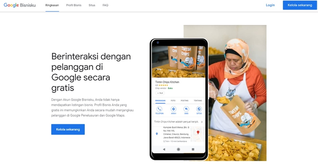 Cara Membuat Website GRATIS Dengan Menggunakan Google Bisnisku (Google My Business)