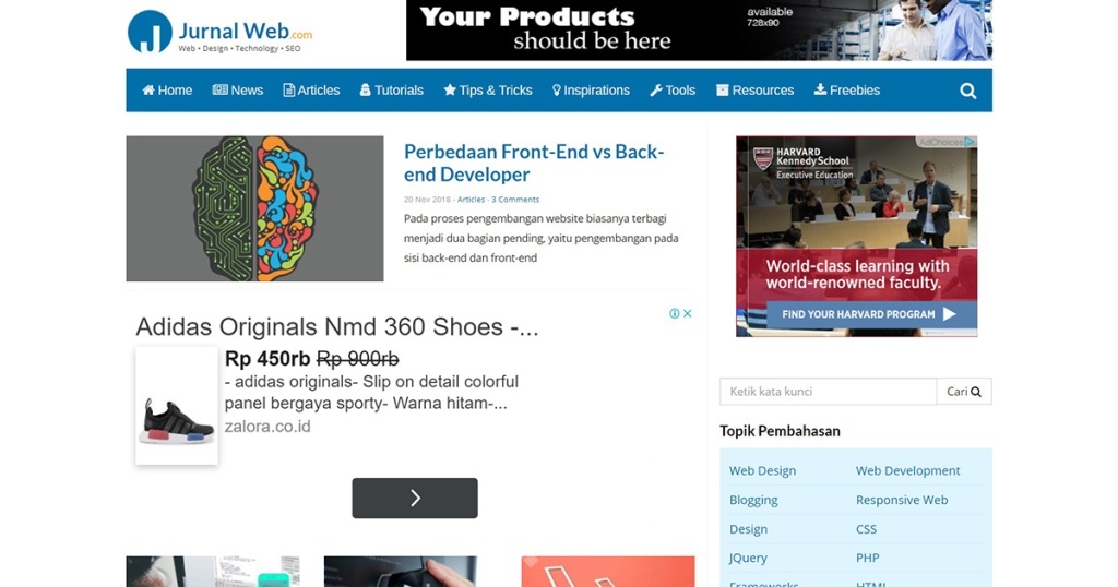 Website Download Template PPT (Presentasi) yang Keren dan Gratist