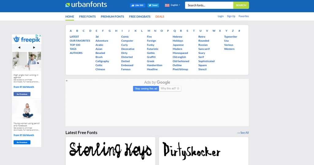 Rekomendasi Website Download Font GRATIS yang Terbaik dan Terbagus