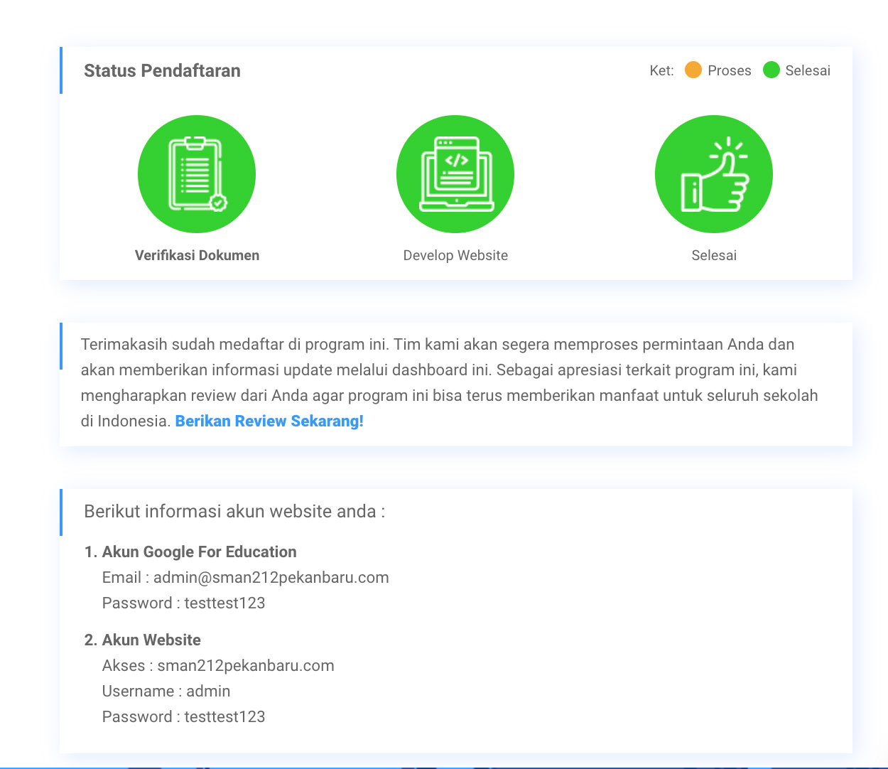 Cara Mendaftar Program NGO Go Digital - Website Gratis untuk NGO / Yayasan / Komunitas | IDCloudhost