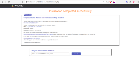 Cara Instalasi Webuzo pada Layanan Server Private Cloud | IDCloudHost