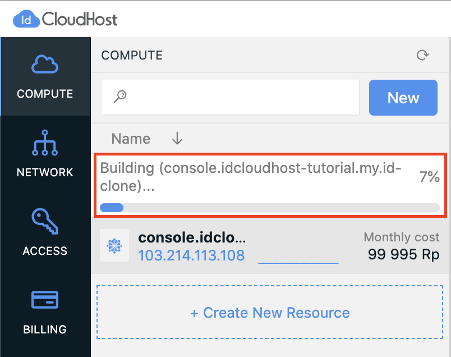 Cara Melakukan Clone / Duplicate pada Server Private Cloud | IDCloudHost