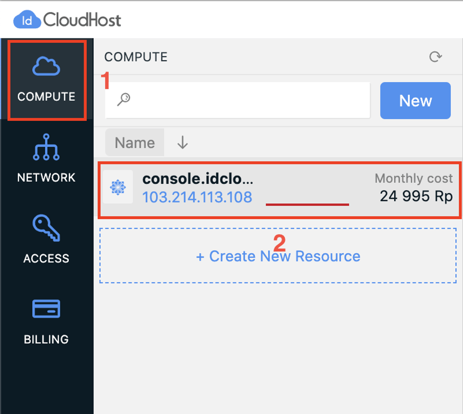 Cara Melakukan Management Start, Stop, Restart pada Server Private Cloud | IDCloudHost