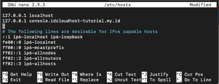Cara Melakukan Update pada Hostname Layanan Server Private Cloud | IDCloudhost