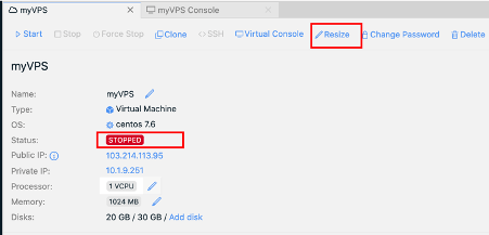 Cara Melakukan Upgrade / Downgrade RAM, CPU (Processor) pada Server Private Cloud | IDCloudhost