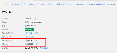 Cara Melakukan Upgrade / Downgrade RAM, CPU (Processor) pada Server Private Cloud | IDCloudhost