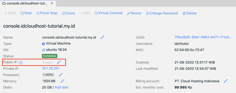 Cara Rebuild VPS pada Server Private Cloud | IDCloudhost