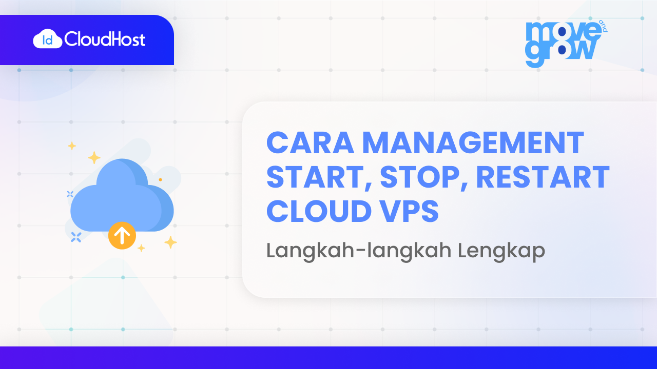 Cara Management Start, Stop, Restart Cloud VPS