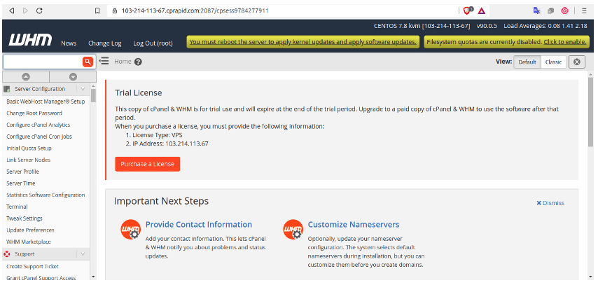 Cara Instalasi CPanel pada Layanan Server Private Cloud | IDCloudHost