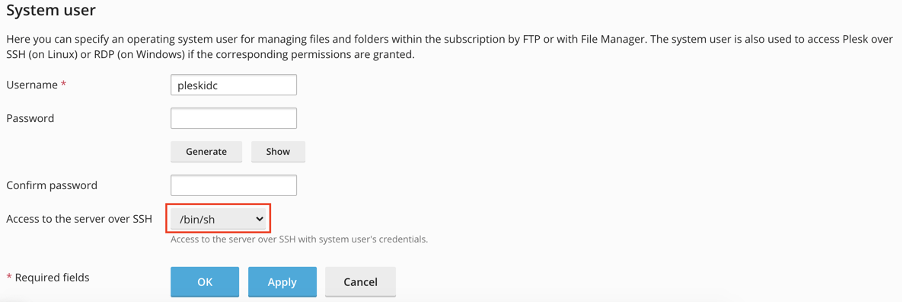 Mengatasi Error : No Secure Shell Available di Plesk | IDCloudhost