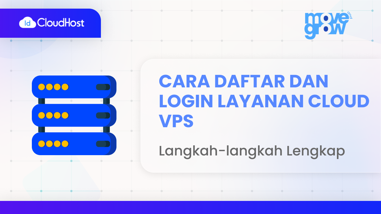 cara daftar dan login cloud vps