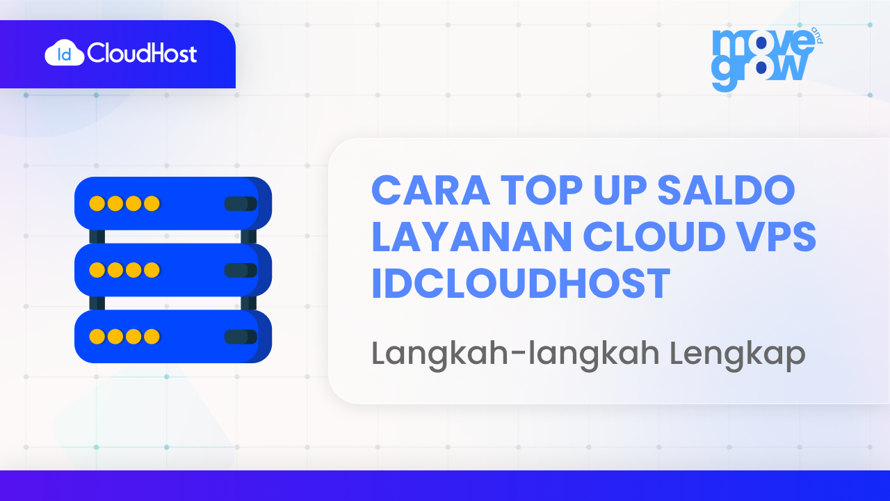 Cara Top Up Saldo pada Akun Cloud VPS