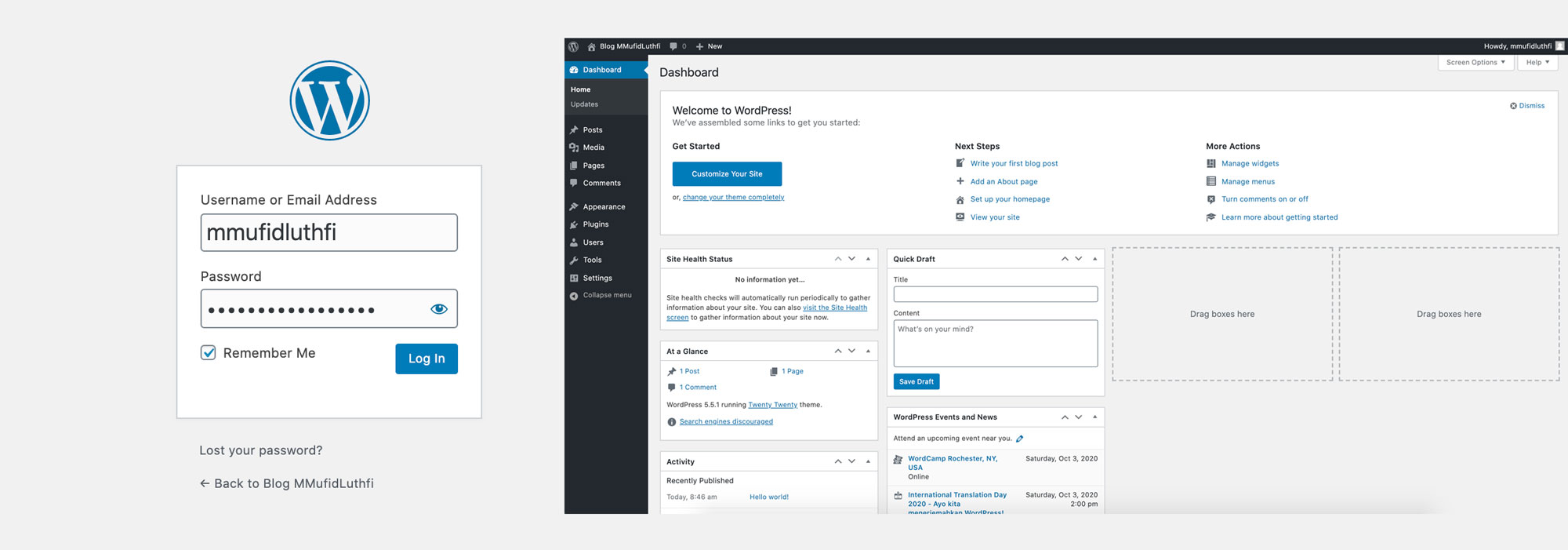 Cara Menggunakan Instant Deploy CMS wordpress pada Server Private Cloud (App Catalog) | IDCloudHost