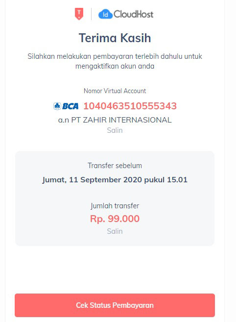 Cara Melakukan Order Layanan Tokoku di IDCloudhost