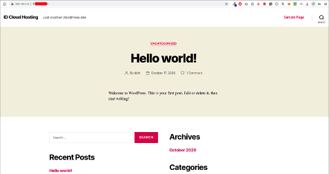 Cara Install WordPress Menggunakan Docker Container (Private Cloud) | IDCloudhost