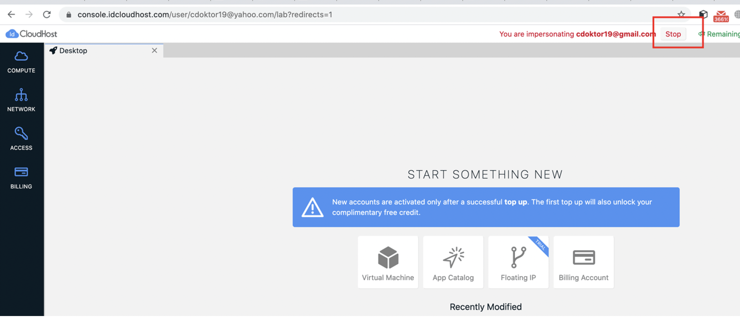 Cara Memberikan Akses Layanan Private Cloud ke User Lainnya | IDCloudHost