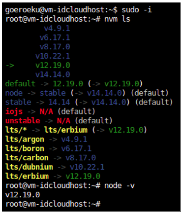 Cara Menggunakan Node js pada Layanan Private Cloud IDCloudHost