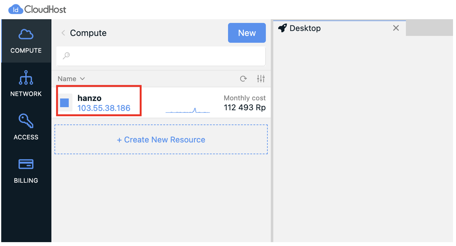 Cara Mengubah Password Root pada VM Layanan Private Cloud | IDCloudHost