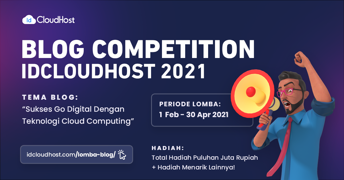 Lomba Blog IDCloudHost 2021 Sudah Dibuka