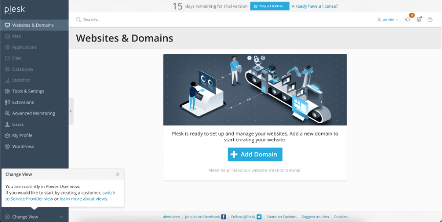 Cara Install Plesk pada Layanan Private Cloud (App Catalog) | IDCloudHost