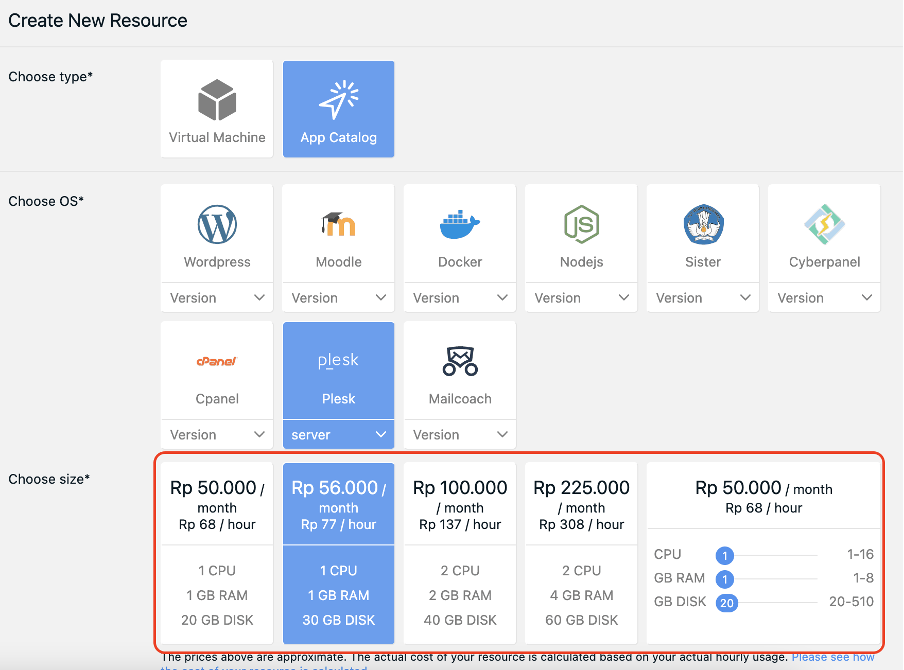 Cara Install Plesk pada Layanan Private Cloud (App Catalog) | IDCloudHost