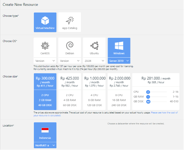 Cara Membuat VM di Cloud VPS Menggunakan Sistem Operasi Windows Server 2019