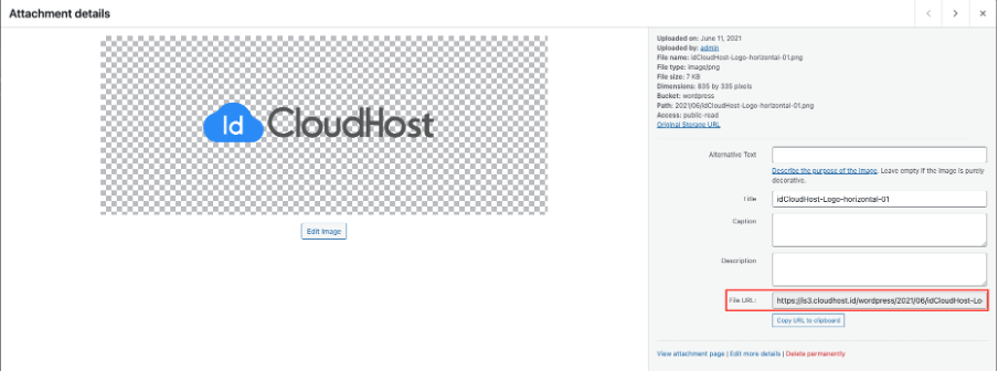 Integrasi Object Storage Sebagai Media Library di WordPress | IDCloudHost