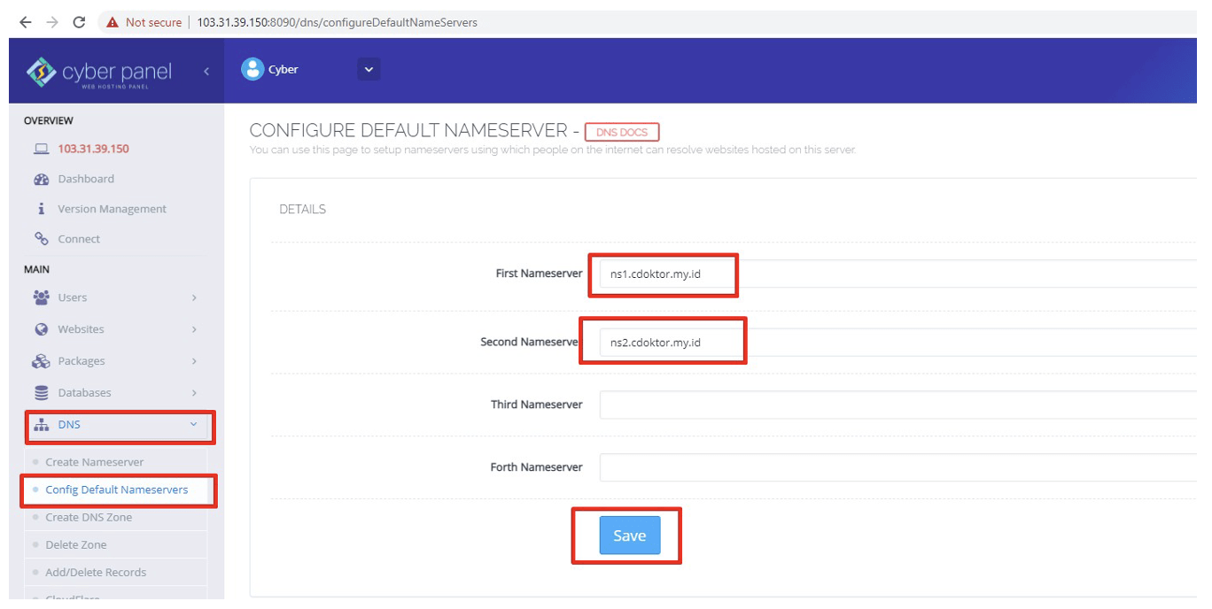 Migrasi Hosting dari cPanel ke Cyberpanel Cloud VPS IDCloudHost