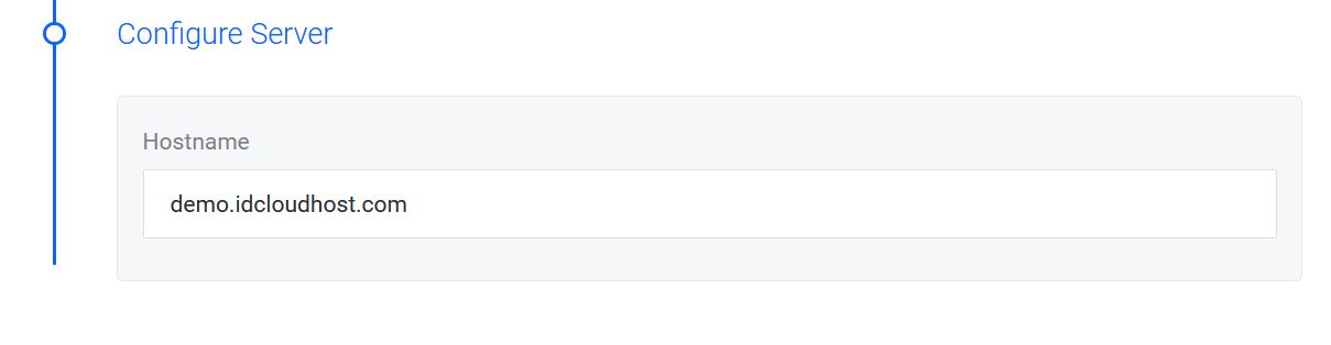 Isi Hostname Layanan Cyberpanel VPS