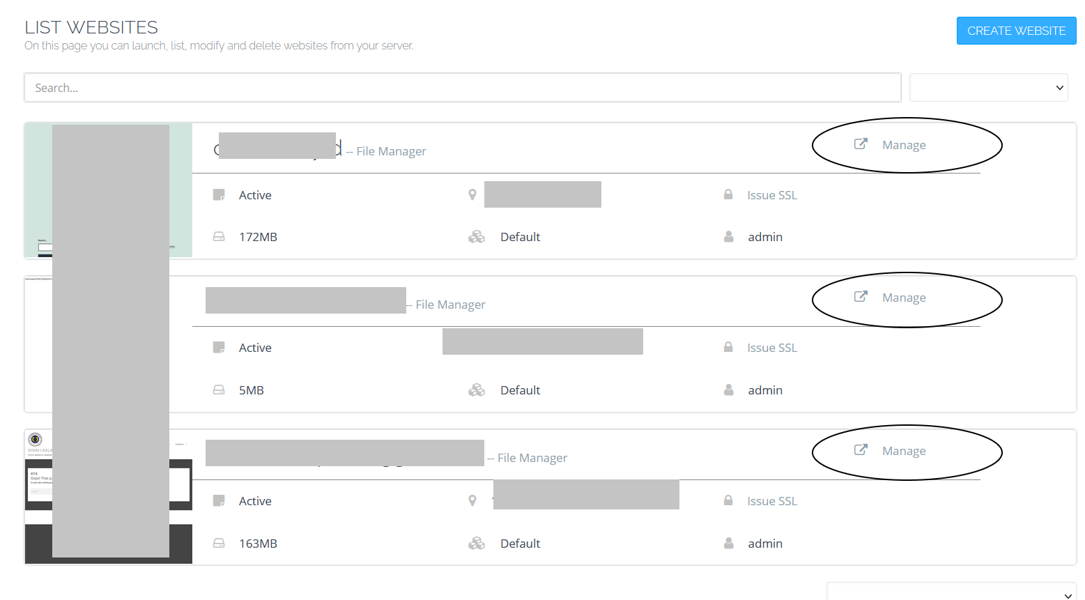 CyberPanel WordPress 404 Error